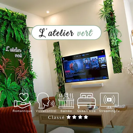 L'atelier - Spa, Luxe, Proche Hypercentre - Classe 4 Etoiles * Troyes